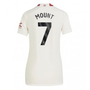 Manchester United Mason Mount #7 Koszulka Trzecich Kobiety 2023-24 Krótki Rękaw